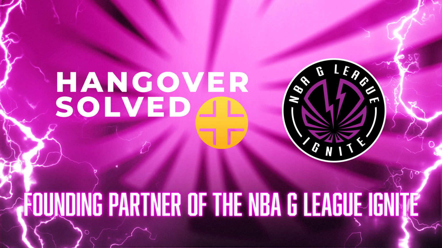 HANGOVER SOLVED ANNOUNCED AS FOUNDING PARTNER FOR NBA G LEAGUE IGNITE