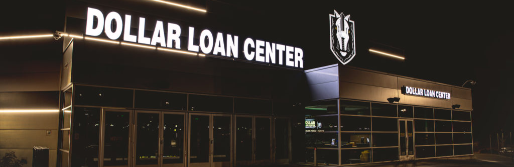 The Dollar Loan Center front entrance